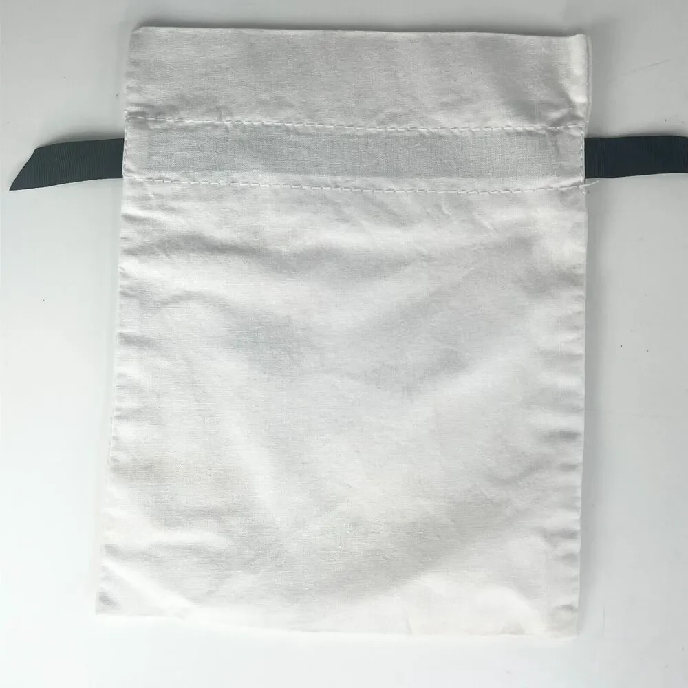Sephora Wink Outside the Box Drawstring Cloth MakeUp Delicates Travel Bag Newbl